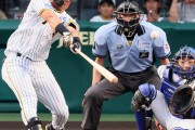 【阪神】前川右京「左腕撃ち」適時打！中日松葉から中前打！！