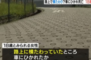 男性(54)、路上に横たわっていた女性(18)を轢き殺して逮捕される