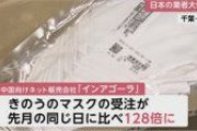 【新型肺炎】中国からマスクの注文殺到、128倍に　日本の業者大忙し