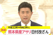 【熊本県産は中国産】産地偽装の本場・熊本県、産地証明書の日付も改ざんしていたことが発覚ｗｗｗｗｗｗｗｗｗｗｗｗｗｗ