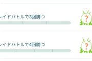 【ポケモンGO】「レイドバトルで◯回勝つ」が正常にカウントされない不具合