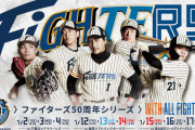 ファイターズ50周年ユニフォームがかっこ良すぎるｗｗｗｗｗｗｗｗ