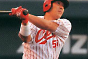 嶋重宣(26歳) .337 189安打 32本塁打 84打点 OPS.949 ←これ