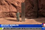 モノリスが米砂漠で発見される　正体めぐり奇説飛び交う