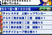 【パワプロアプリ】二宮モテモテじゃん！さて二宮ageる仕事始めるか...チャレンジスタジアム8終了に対する反応まとめ