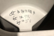女性「女子トイレに入ったらヤバイ落書き見つけたんだが。マジで怖い」ﾊﾟｼｬｯ → 内容がガチでアウトすぎる・・・