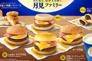 【速報】マックの『月見バーガー』、360→420円に値上げ…