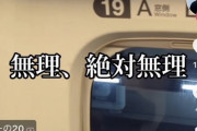 【画像】まんさん「いやあああ！新幹線で隣に男がいるうう！こんなの座れないいい！」