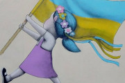 ウクライナを応援するストリートアート、世界中で急増してしまう