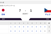 【侍ジャパンvs.チェコ】7-1で侍ジャパン勝利！