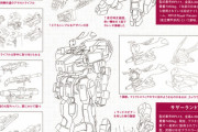 【画像】ロボアニメの機体の設定画や準備稿やラフデザインの画像が集まるスレ