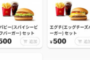 マクドナルドで600円以上出すやつｗｗｗｗｗｗｗｗｗｗｗｗｗ