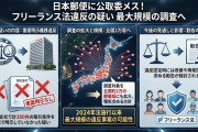 【速報】公取委、今度はフリーランス法違反で日本郵便を調査「規模最大になる可能性」クソみたいな経営体制だった模様