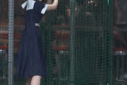 【GIF】このアイドルのバッティング