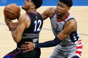 【NBAプレーオフ】ウィザーズ善戦及ばず　76ersに7点差で惜敗　日本人初プレーオフ出場の八村塁は12得点