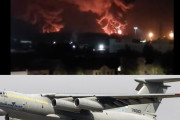 ロシア西部のプスコフで爆発、ドローン攻撃によりIl-76輸送機4機が損傷！