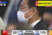 自民党の第27代総裁に岸田文雄氏を選出。決選投票の獲得票数は岸田氏257票、河野太郎氏170票