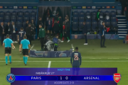 【速報】アーセナルさん、PSG相手にまさかの失点で1-0で前半終了ｗｗｗｗｗｗｗｗ