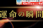 2019 プロ野球ドラフト会議　実況会場　17:00開始