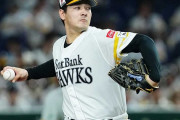 有原 航平（31）8勝3敗（リーグ1位）