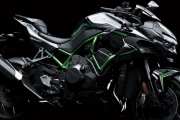 カワサキ、「Z H2」を東京モーターショーで世界初公開