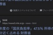 【悲報】日本、給料の半分を税金で持っていかれる国だった