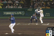 【阪神対中日12回戦】阪神、7回に渡邉諒のタイムリーツーベースで1点追加！渡邉諒は今日猛打賞！！！！！！！！！