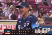 西武佐々木、火消し成功で14試合連続無失点！