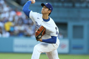 大谷翔平が6回無失点7K最速161.9kmの好投！防御率0.38でリーグトップ！←「貧打で3勝目を逃した」「連続出塁ストップ」（海外の反応）