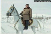 【悲報】金正恩同志、白馬の騎士になる　馬「重いよー」