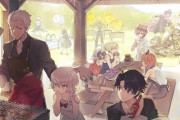 【FGO】BBQするカルデアの鯖達イラスト！！　早く夏来てほしい