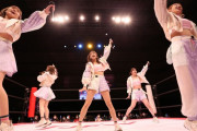 SKE48、東京女子プロレスのミニライブに出演！リング上で4曲を披露！