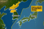 日本のEEZ内に北朝鮮の弾道ミサイルが落下（海外の反応）