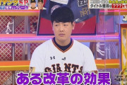 【ジャンクスポーツ】巨人・岡本、タイトル獲得はお菓子をやめたからだった