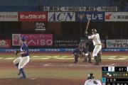 【ロッテ対中日1回戦】ロッテ・山口、中日・小笠原から第４号逆転３ランホームラン！！！！！！！！！！