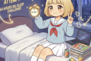 ワイ、今日から264時間寝ずに世界記録狙うｗｗｗｗｗ