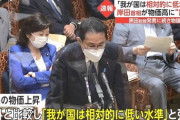 岸田首相「物価高、相対的に、低水準」