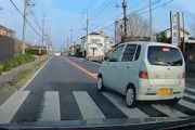 【茨城】頭のおかしい運転で追突事故を起こして逃げた軽四がひどい車載。