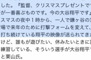 【悲報】クリスマス栗山「翔平…彼女とか作らないのか？」 大谷「は？」