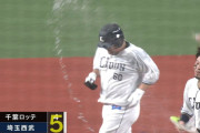 西武が西口監督54歳の誕生日に劇的サヨナラ！