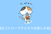 日本人が超極太ストローでタピオカを飲んだ結果→めっちゃ笑ったと話題に！【台湾人の反応】