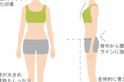 骨格ナチュラル体型が分かりやすい画像を下さい