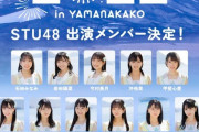 【STU48】『SPARK 2022 in YAMANAKAKO』に石田千穂を除く選抜メンバーで臨む