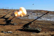 北朝鮮の170ミリ自走カノン砲、ウクライナ国境近くのロシア軍基地に配備…前線の戦力不足を補完か！