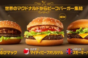 【画像】マックの新作ビーフバーガーがすげぇ美味そうｗｗｗｗｗｗ