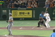 【巨人対阪神19回戦】巨人・坂本、阪神・伊藤将司から第３号３ランホームラン！１点差に詰め寄る！！！！！！！！！！！！！！！！！