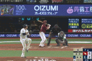 【西武対楽天5回戦】楽天・島内ランニングホームラン！なお西武・ペイトンが打球を処理する際に足を痛めて負傷交代