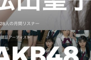 AKBの人気って40年前に流行った今60代のアイドル以下なのな