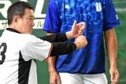 巨人原監督、DeNA大田と打撃論を交わす
