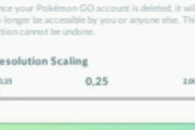 【ポケモンGO】低スぺ端末救済？ゲームの解像度スケーリングを調整することが可能に